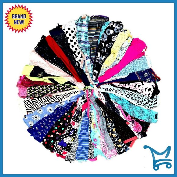 Variety Pack Women's Underwear Lacy Thongs Cotton Briefs Assorted Styles